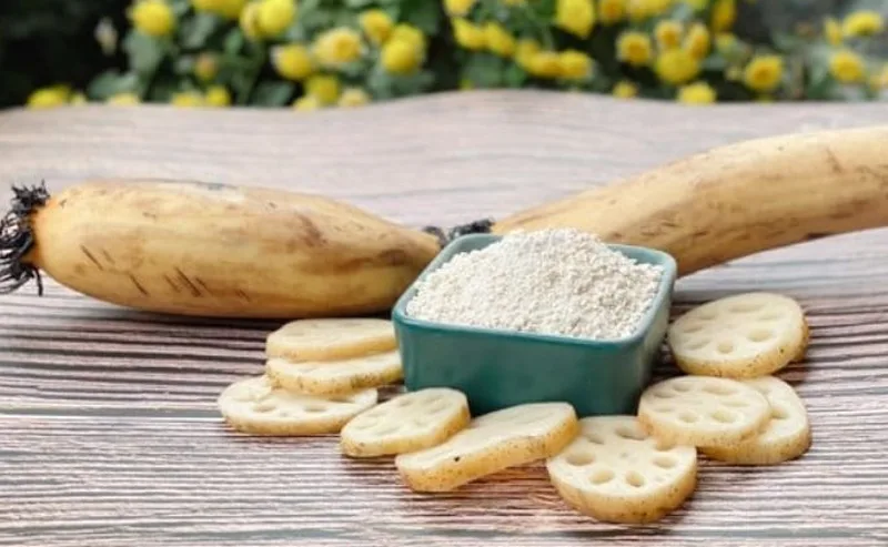 Bột củ sen: c&aacute;ch d&ugrave;ng trong bếp v&agrave; l&agrave;m đẹp